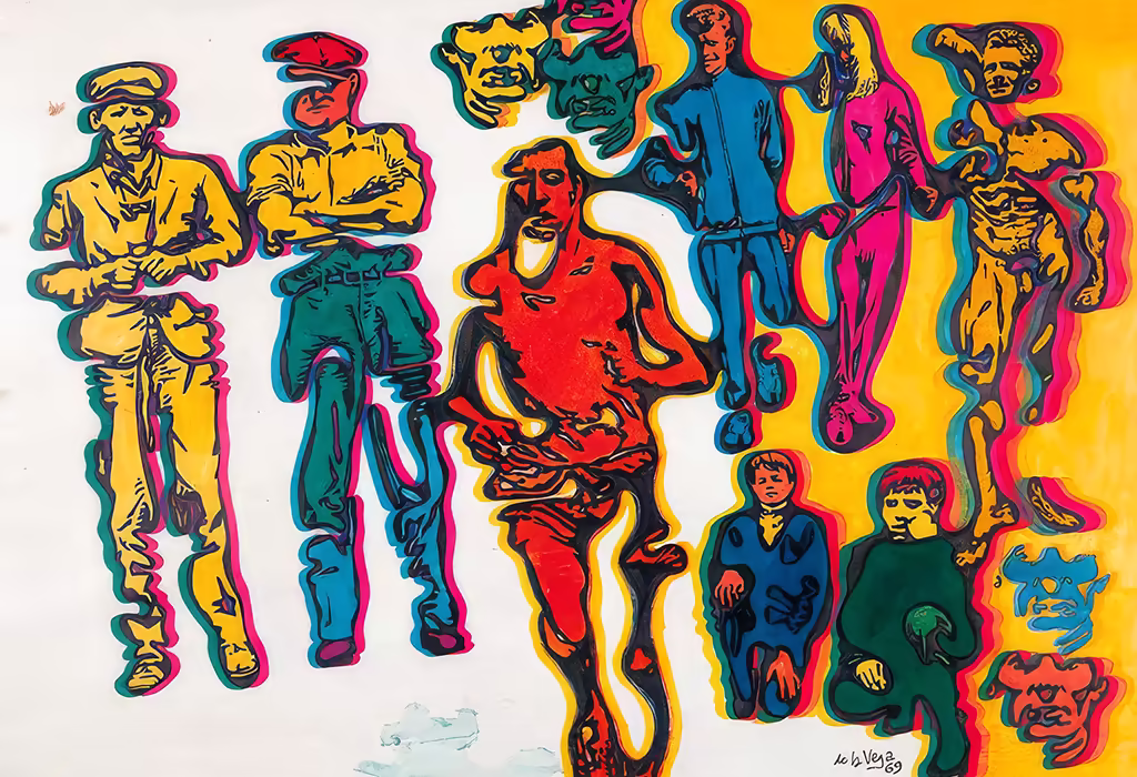 Pop 1966-1971 · Obras Jorge de la Vega